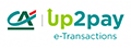 Paiement sécurisé avec la solution Up2pays du Crédit Agricole